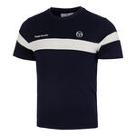 Sergio Tacchini Tennisbekleidung Sergio Tacchini Leone T-Shirt Herren - dunkelblau, wei&szlig;