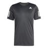 Club 3Stripes T-Shirt Herren-schwarz