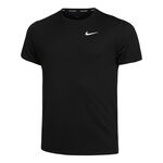 Nike Bekleidung Nike Dri-Fit Miler UV Laufshirt Herren-Schwarz,Grau