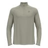 Essential 1/2 Zip Longsleeve Herren-Grau
