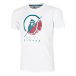 Quiet Please Bekleidung Quiet Please Create 40:40 T-Shirt Herren-Weiß,Mehrfarbig
