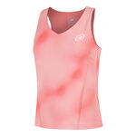 Bullpadel Bekleidung Bullpadel Dan Tank-Top Damen-Koralle