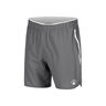 Drop 7in Shorts Herren - grau, wei&szlig;