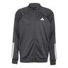 3 Stripes Knit Trainingsjacke Herren-Schwarz,Wei&szlig;