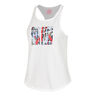 New York 2024 Chill Tank-Top Damen-Wei&szlig;