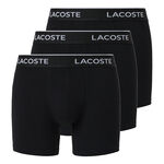 Lacoste Boxer Short Lacoste Boxershorts Courts long 3er Pack Boxer Short Herren-schwarz, wei&szlig;