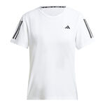 adidas Bekleidung adidas Own The Run B Tee Laufshirt Damen-Wei&szlig;