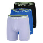 Nike Boxer Short Nike Essential Cotton Stretch Boxer Brief Boxer Short - 3er Pack Herren-lila, blau