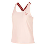 Quiet Please Tennisbekleidung Quiet Please Endlessly Serve & Volley 2.0 Tank-Top Damen-Rosa,Mehrfarbig