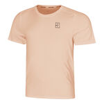 Nike Bekleidung Nike Court Dri-FIT Advantage T-Shirt Herren - koralle, schwarz