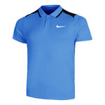 Nike Bekleidung Nike Court Dri-Fit Advantage Polo Herren - blau, schwarz