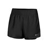 Dri-Fit One Heritage 3in 2in1 Shorts Damen-Schwarz