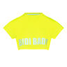 Abdominis Crop Move T-Shirt Damen-Neongelb