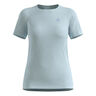Essential Seamless Laufshirt Damen-hellblau