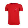 Receiver T-Shirt Jungen - rot, wei&szlig;