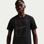 Nike T-Shirt Nike Court Heritage T-Shirt Herren-schwarz