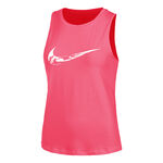 Nike Lauftop Nike Dri-Fit One Swoosh Laufshirt Damen-Berry