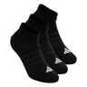 Essentials Low 3P Tennissocken - 3er Pack Unisex-schwarz