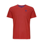 BIDI BADU Bekleidung BIDI BADU Evin Tech Round-Neck T-Shirt Jungen-Hellrot,Blau