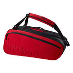 Wilson Wilson Clash Super Tour Schlägertasche 15er - rot