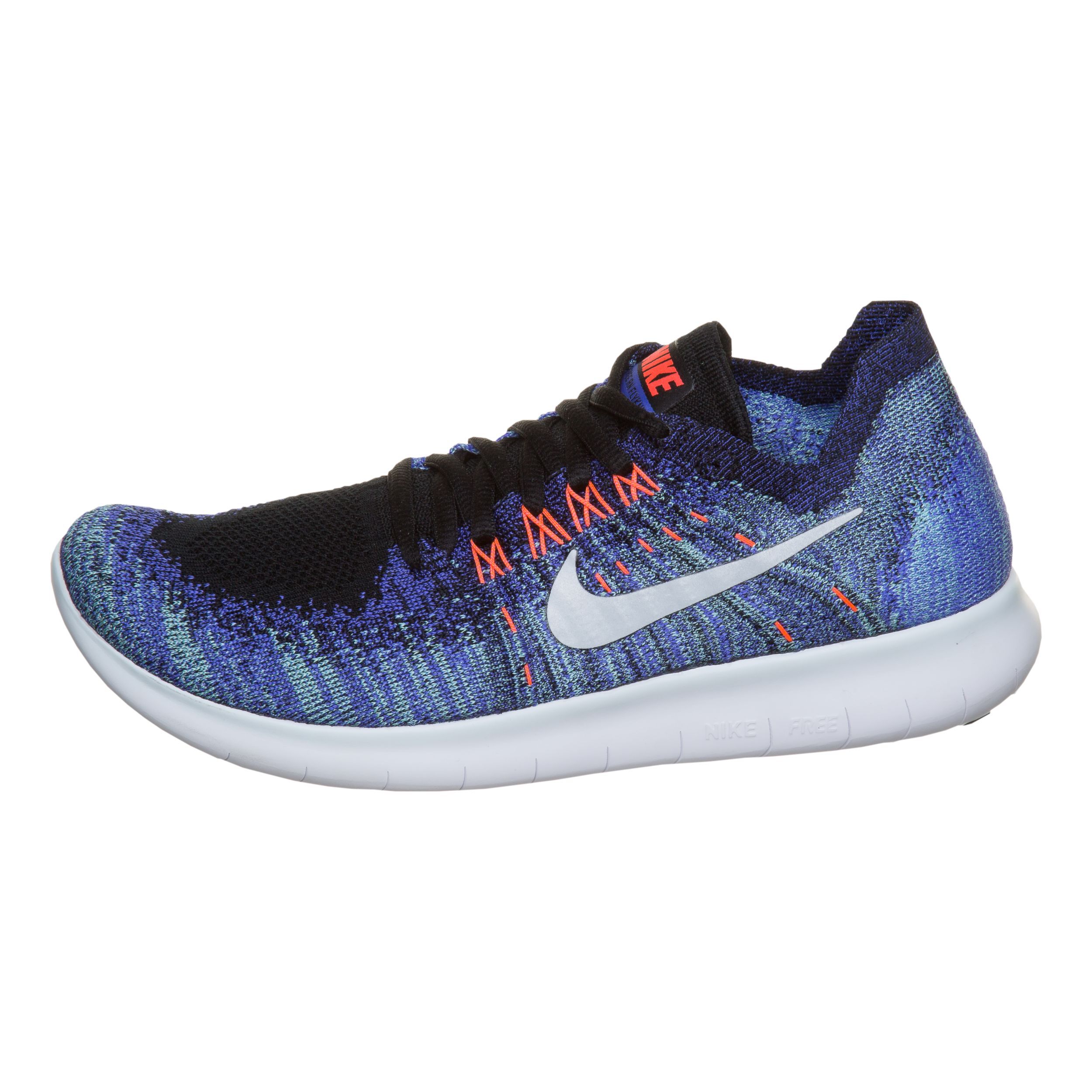 Nike Free Run Flyknit 2017 Fitnessschuh Damen Schwarz Blau online kaufen Tennis Point CH