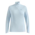 Odlo Laufshirt Odlo Essential 1/2 Zip Laufshirt Damen-hellblau