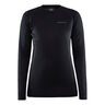 Core Warm Baselayer Longsleeve Damen - schwarz, 
