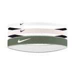 Nike Bekleidung Nike Nike Flex Classic Mixed Haarband 3er Pack-Pink,Weiß