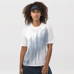 HEAD Bekleidung HEAD Performance T-Shirt Damen-Weiß,Dunkelblau