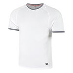 Wilson Bekleidung Wilson Court Performance Crew T-Shirt Herren-Weiß