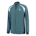 K-Swiss Bekleidung K-Swiss Hypercourt Trainingsjacke Herren-Petrol,Wei&szlig;