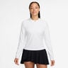 Court Dri-Fit Advantage Longsleeve Damen-Weiß,Weiß