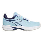 Diadora Tennisschuhe Diadora Trofeo 2 Sandplatzschuh Damen - hellblau, dunkelblau