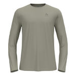 Odlo Bekleidung Odlo Zeroweight Chill-Tec Laufshirt Herren-Khaki