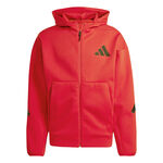 adidas Bekleidung adidas Z.N.E. Full Zip Sweatjacke Herren - rot, 