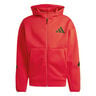 Z.N.E. Full Zip Sweatjacke Herren - rot, 