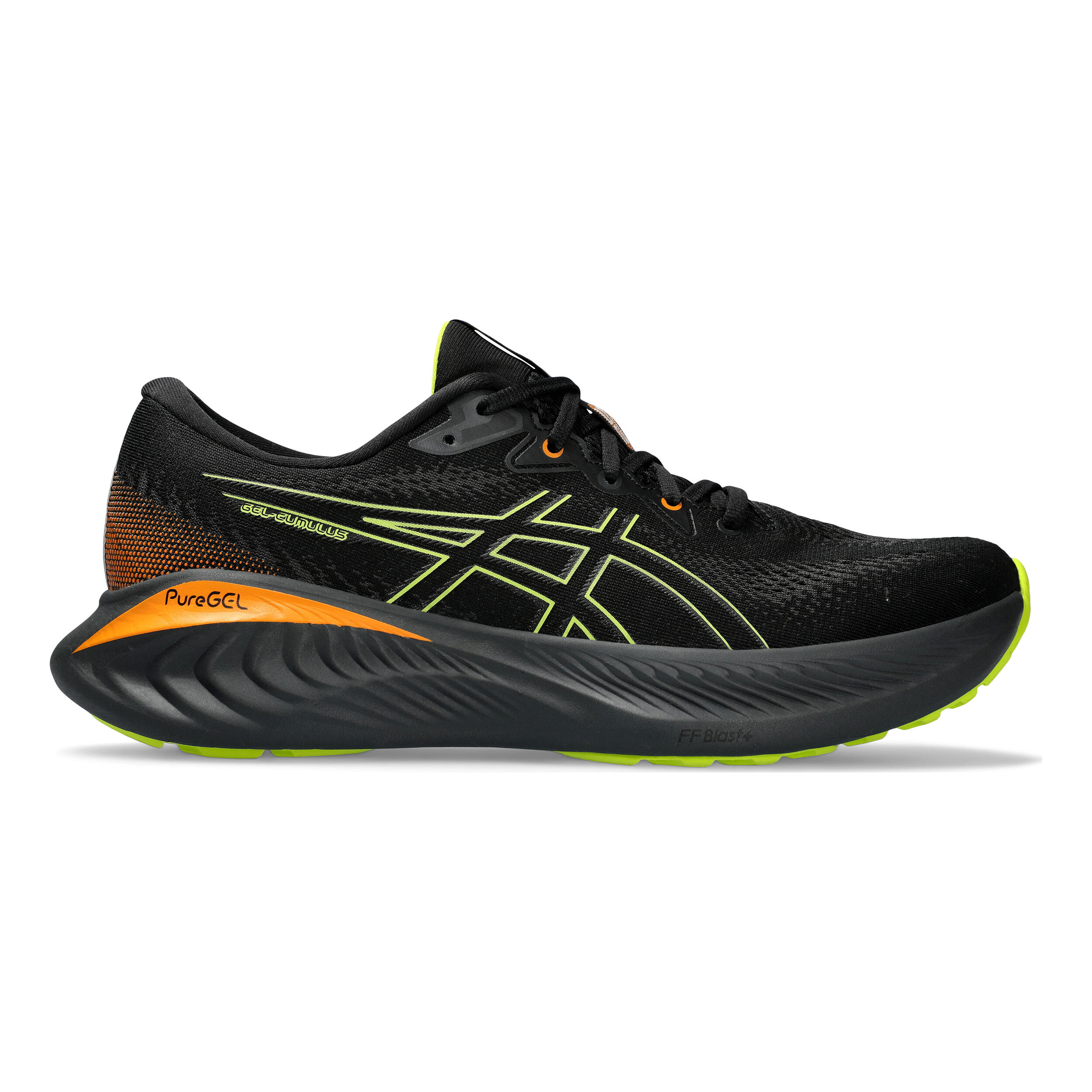 ASICS Gel Cumulus 25 GTX Neutralschuh Herren Schwarz Limette online kaufen Tennis Point CH