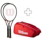 Wilson Schl&auml;gerpaket Wilson Clash 100 V3.0 Turnierschl&auml;ger