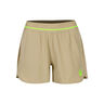 Wild Match 2in1 Shorts Damen-Beige,Neongr&uuml;n
