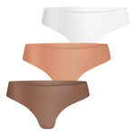 Björn Borg Bekleidung Björn Borg Invisible String 3er Pack Damen-Beige