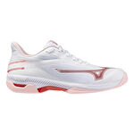 Mizuno Tennisschuhe Mizuno Wave Exceed Court Allcourtschuh Damen - wei&szlig;, berry