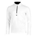 Wilson Bekleidung Wilson Elevate Performance Longsleeve Herren-Wei&szlig;