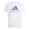 Big Logo Single Jersey T-Shirt Herren - weiß, 