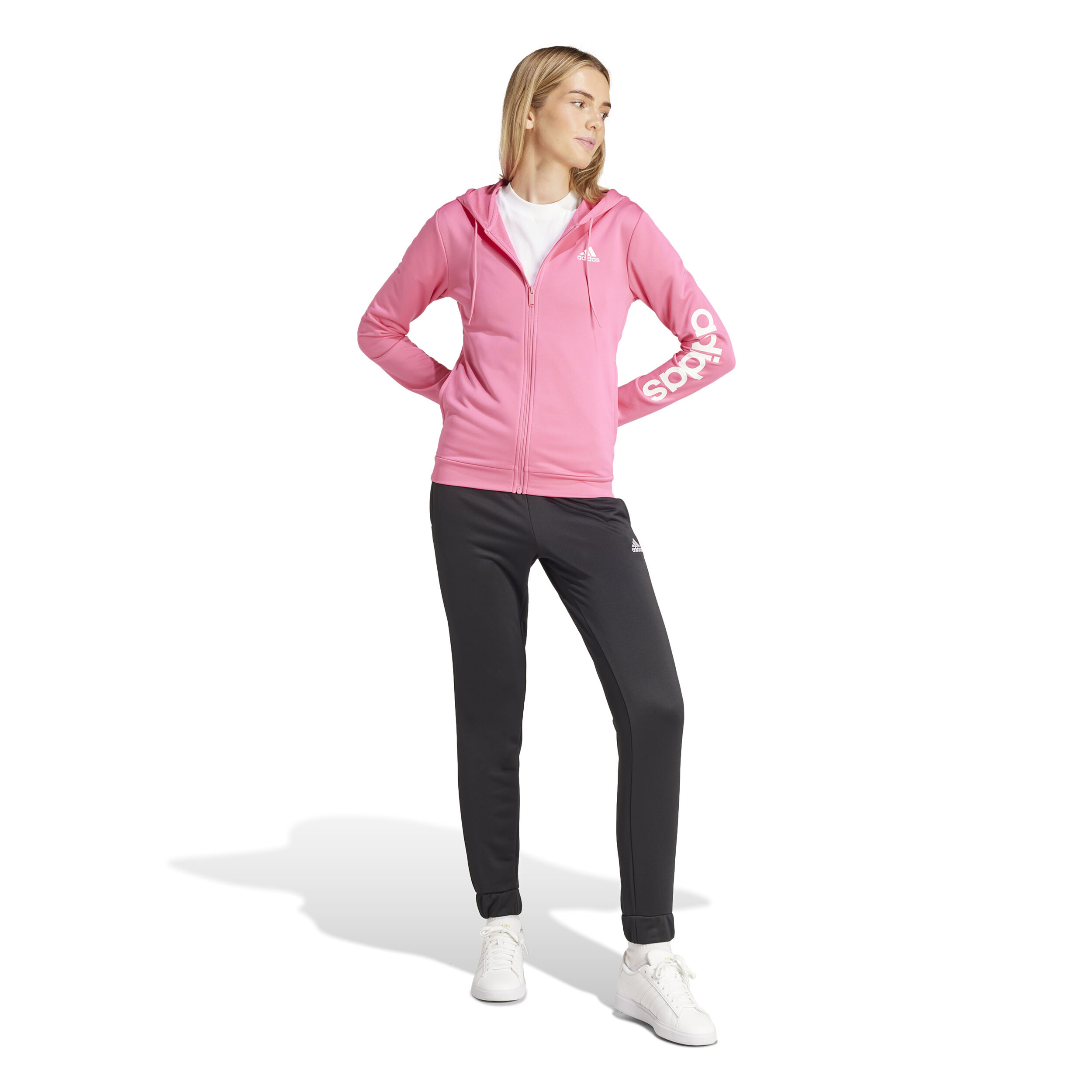 Adidas trainingsanzug damen pink schwarz online