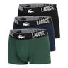 Cotton Stretch Trunk Boxer Short 3er Pack Herren-Dunkelgrün