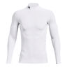 Coldgear Comp Mock Longsleeve Herren-Wei&szlig;