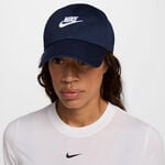 Nike Bekleidung Nike Club Futura Metal Swoosh Cap-Dunkelblau,Wei&szlig;