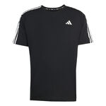 adidas Bekleidung adidas Own The Run 3S Laufshirt Herren-Schwarz,Weiß