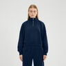 Carrera 1/4 Zip Longsleeve Damen - dunkelblau, 
