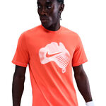 Nike T-Shirt Nike Court Dri-Fit T-Shirt Herren-orange